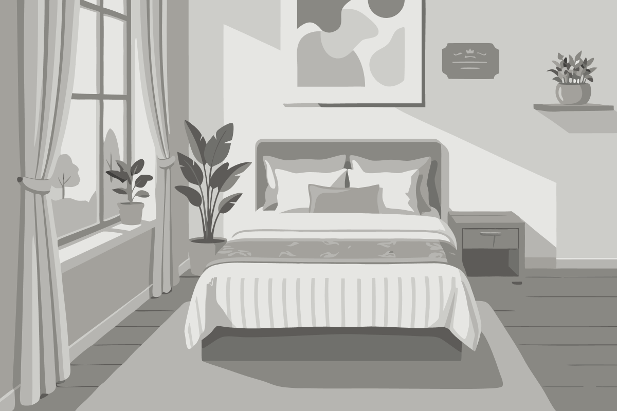 Comfy King Room